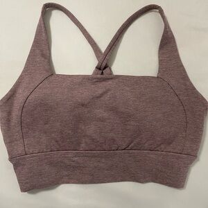 BuffBunny Brown Sports Bra with Racerback Design